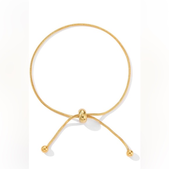 NEW Gold Slip Knot Anklet - Picture 2 of 3